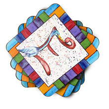 Load image into Gallery viewer, Beach and Seafood Coasters - Set of 4 Lightweight Foam, Absorbent Drink Coasters