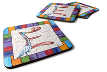 Load image into Gallery viewer, Beach and Seafood Coasters - Set of 4 Lightweight Foam, Absorbent Drink Coasters