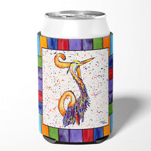 Load image into Gallery viewer, Letter J with  Bird Can or Bottle Beverage Insulator Hugger 8433