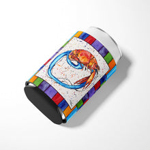 Load image into Gallery viewer, Letter O with  Crawfish Can or Bottle Beverage Insulator Hugger 8438