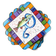 Load image into Gallery viewer, Beach and Seafood Coasters - Set of 4 Lightweight Foam, Absorbent Drink Coasters