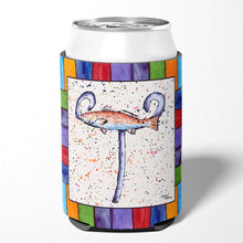 Load image into Gallery viewer, Letter T with  Red Fish Can or Bottle Beverage Insulator Hugger 8443