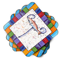 Load image into Gallery viewer, Beach and Seafood Coasters - Set of 4 Lightweight Foam, Absorbent Drink Coasters