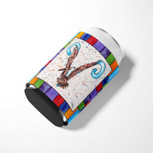 Load image into Gallery viewer, Letter V with  Pelican Can or Bottle Beverage Insulator Hugger 8445