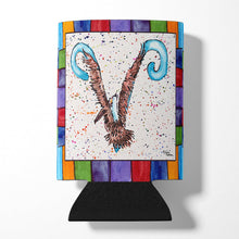 Load image into Gallery viewer, Letter V with  Pelican Can or Bottle Beverage Insulator Hugger 8445
