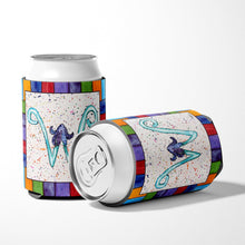 Load image into Gallery viewer, Letter W with  Starfish Can or Bottle Beverage Insulator Hugger 8446