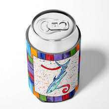 Load image into Gallery viewer, Letter Z with  Shark Can or Bottle Beverage Insulator Hugger 8449