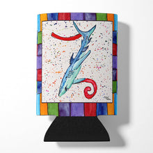 Load image into Gallery viewer, Letter Z with  Shark Can or Bottle Beverage Insulator Hugger 8449