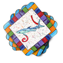 Load image into Gallery viewer, Beach and Seafood Coasters - Set of 4 Lightweight Foam, Absorbent Drink Coasters