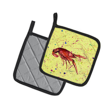 Load image into Gallery viewer, Crawfish Pot Holders - Set of 2 Decorative Kitchen Helpers | Made in the USA 8451PTHD