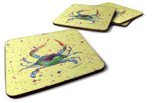 Load image into Gallery viewer, Crab Coasters - Set of 4 Lightweight Foam, Absorbent Drink Coasters