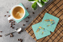 Load image into Gallery viewer, Shrmip Coasters - Set of 4 Lightweight Foam, Absorbent Drink Coasters