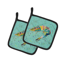 Load image into Gallery viewer, Shrmip Pot Holders - Set of 2 Decorative Kitchen Helpers | Made in the USA 8460PTHD