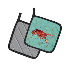 Load image into Gallery viewer, Crawfish Pot Holders - Set of 2 Decorative Kitchen Helpers | Made in the USA 8461PTHD