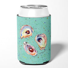 Load image into Gallery viewer, Oyster  on Teal Can or Bottle Beverage Insulator Hugger