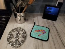 Load image into Gallery viewer, Shrmip Pot Holders - Set of 2 Decorative Kitchen Helpers | Made in the USA 8464PTHD