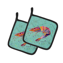 Load image into Gallery viewer, Shrmip Pot Holders - Set of 2 Decorative Kitchen Helpers | Made in the USA 8464PTHD