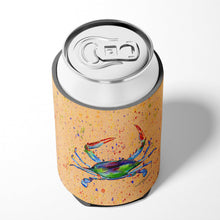 Load image into Gallery viewer, Crab on Coral Can or Bottle Beverage Insulator Hugger