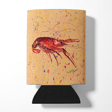 Load image into Gallery viewer, Crawfish on Coral Can or Bottle Beverage Insulator Hugger