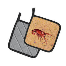 Load image into Gallery viewer, Crawfish Pot Holders - Set of 2 Decorative Kitchen Helpers | Made in the USA 8468PTHD