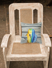 Load image into Gallery viewer, Mahi Mahi Dolphin Fish Throw Pillow - 14x14 Decorative Pillow – Art for Your Home &amp; Patio 8470PW1414