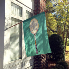 Load image into Gallery viewer, Tennis Fleur de lis Flag Canvas House Size