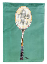 Load image into Gallery viewer, Tennis Fleur de lis Flag Canvas House Size