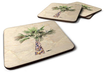 Load image into Gallery viewer, Tree - Palm Tree Coasters - Set of 4 Lightweight Foam, Absorbent Drink Coasters