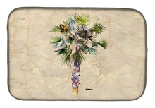 Load image into Gallery viewer, Palm Tree Dish Drying Mat – Absorbent, Artistic Kitchen Essentials 8481DDM