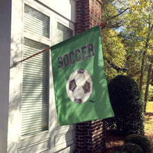 Load image into Gallery viewer, Soccer Flag Canvas House Size