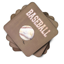 Load image into Gallery viewer, Baseball Coasters - Set of 4 Lightweight Foam, Absorbent Drink Coasters