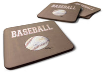 Load image into Gallery viewer, Baseball Coasters - Set of 4 Lightweight Foam, Absorbent Drink Coasters