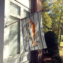 Load image into Gallery viewer, Fish Red Fish Flag Canvas House Size
