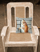 Load image into Gallery viewer, Red Fish Throw Pillow - 14x14 Decorative Pillow – Art for Your Home &amp; Patio 8489PW1414