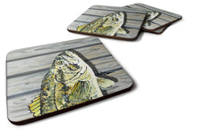 Load image into Gallery viewer, Small Mouth Bass Coasters - Set of 4 Lightweight Foam, Absorbent Drink Coasters