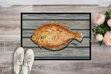 Load image into Gallery viewer, Fish Flounder Doormat - 24x36 Decorative Floor Mat – Indoor/Outdoor Rug