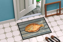 Load image into Gallery viewer, Fish Flounder Doormat - 24x36 Decorative Floor Mat – Indoor/Outdoor Rug