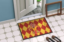 Load image into Gallery viewer, Peppers Fleur de lis Doormat - 24x36 Decorative Floor Mat – Indoor/Outdoor Rug