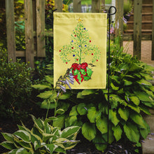Load image into Gallery viewer, Christmas Tree Fleur de lis Garden Flag – Decorative Outdoor Yard Flag