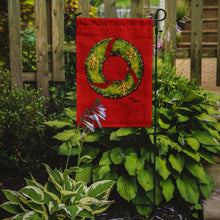 Load image into Gallery viewer, Christmas Wreath Fleur de lis Garden Flag – Decorative Outdoor Yard Flag