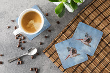 Load image into Gallery viewer, Bird - Pelican Coasters - Set of 4 Lightweight Foam, Absorbent Drink Coasters
