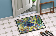 Load image into Gallery viewer, Crab All Over Doormat - Large 24x36 – Indoor/Outdoor Floor Mats with Artistic Coastal Flair