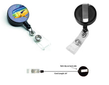 Load image into Gallery viewer, Dolphin Mahi Mahi Retractable Badge Reel 8521BR