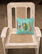 Load image into Gallery viewer, Tropical Fish Decorative   Canvas Fabric Pillow
