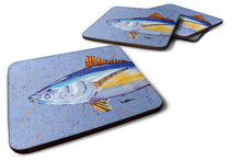 Load image into Gallery viewer, Tuna Coasters - Set of 4 Lightweight Foam, Absorbent Drink Coasters