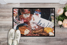 Load image into Gallery viewer, Red Beans and Rice Doormat - 24x36 Decorative Floor Mat – Indoor/Outdoor Rug