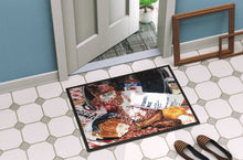 Load image into Gallery viewer, Red Beans and Rice Doormat - 24x36 Decorative Floor Mat – Indoor/Outdoor Rug