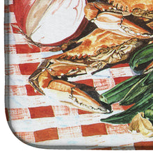 Load image into Gallery viewer, Crab Boil Dish Drying Mat – Absorbent, Artistic Kitchen Essentials 8537DDM