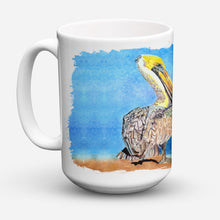 Load image into Gallery viewer, Pelican Dishwasher Safe Microwavable Ceramic Coffee Mug 15 ounce 8539CM15