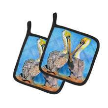 Load image into Gallery viewer, Pelican Pot Holders - Set of 2 Decorative Kitchen Helpers | Made in the USA 8539PTHD
